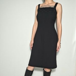 Elegant Black Mini Dress